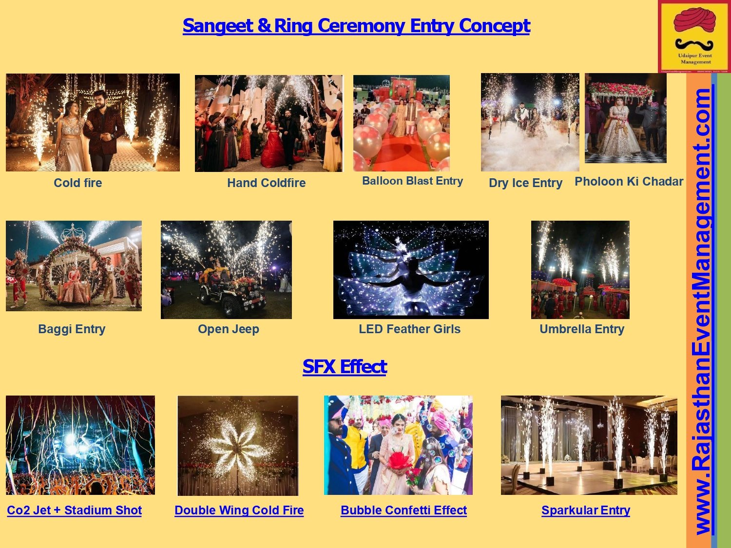 Sangeet & Ring Ceremony Entry — Cold Fire & Sparkular